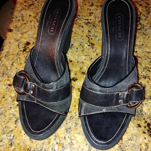 Coach wedge shoe - Picture 2 of 2